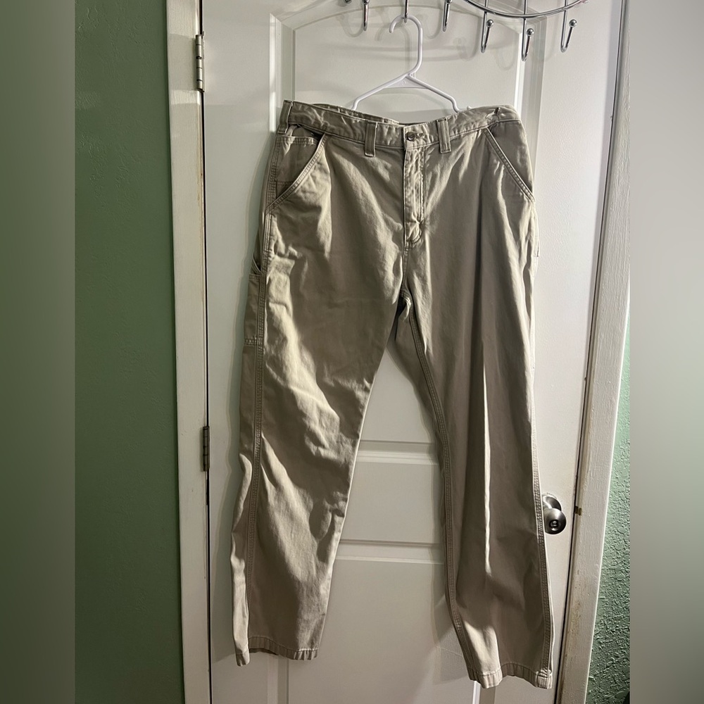 Men's Khaki Carhartt Pants